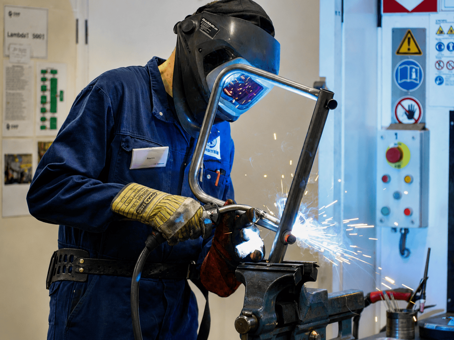 Lasser in de maakindustrie